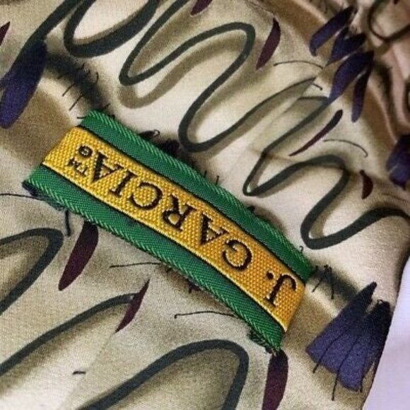 J. Garcia Red Meadow Collection Twenty Mens Necktie Grateful Dead Tie Jerry EUC - Picture 4 of 5